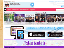 Tablet Screenshot of club.dansbandsdax.se